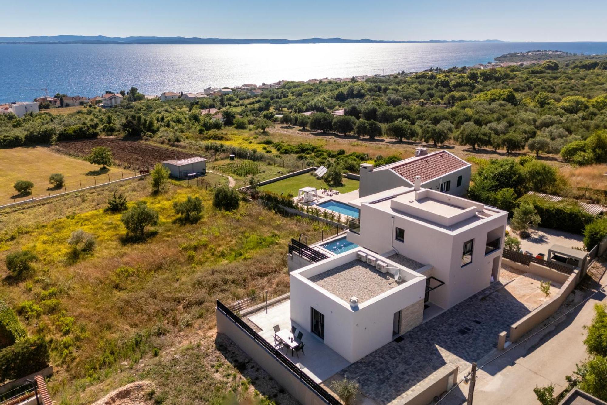 Villa La Vista E Bella Kožino 外观 照片